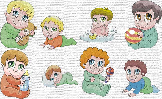 Babies embroidery designs
